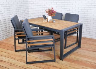 🅽🅾🆅🅸🅽🅺🅰 Luxusní hliníková jídelní souprava COLMAR. Moderní souprava, která skvěle zapadne do každého exteriéru či...